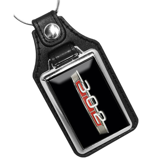 KR-1232-4 Key Ring - Classic 1969-1971 Ford Bronco Engine 302