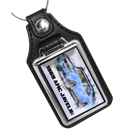 KR-1239 Key Ring - Classic 1969 American Motors AMC Javelin