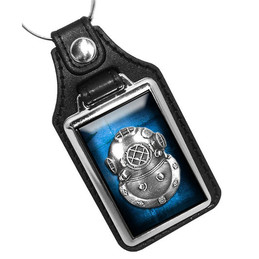 KR-129 Key Ring - Navy Second Class Diver Helmet