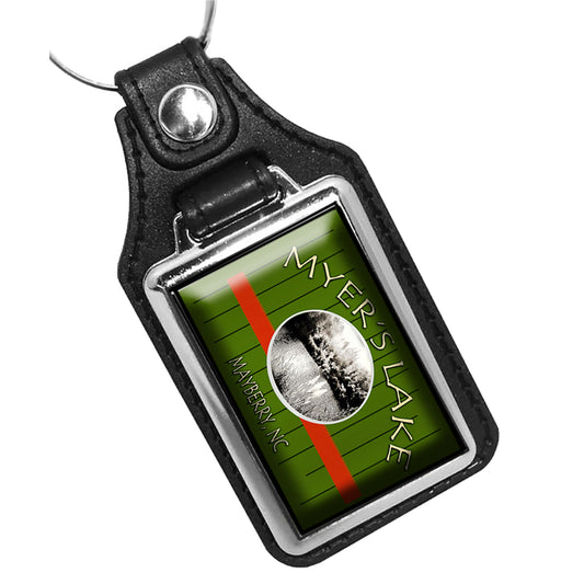 KR-1312 Key Ring - Mayberry TV Show Myers Lake Fishing