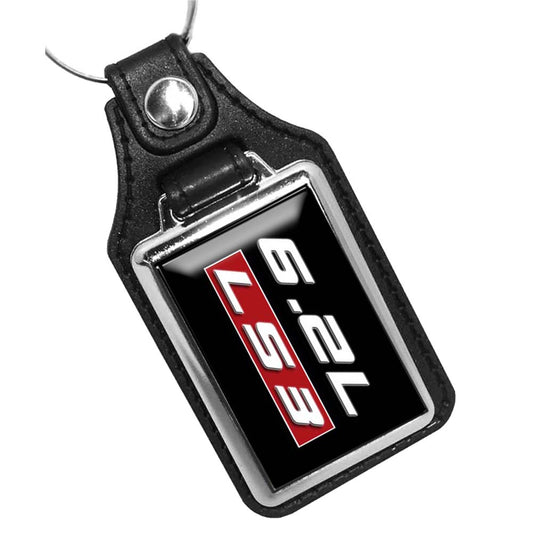 KR-1422 Key Ring - Classic 6.2L LS3 Corvette Engine Emblem
