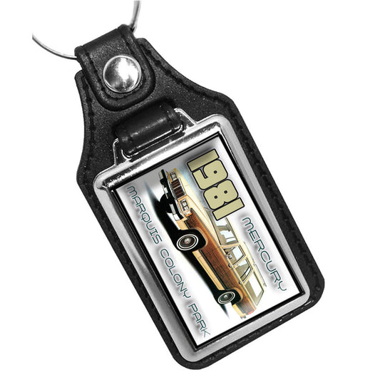 KR-1544 Key Ring - Classic 1981 Mercury Marquis Colony Wagon