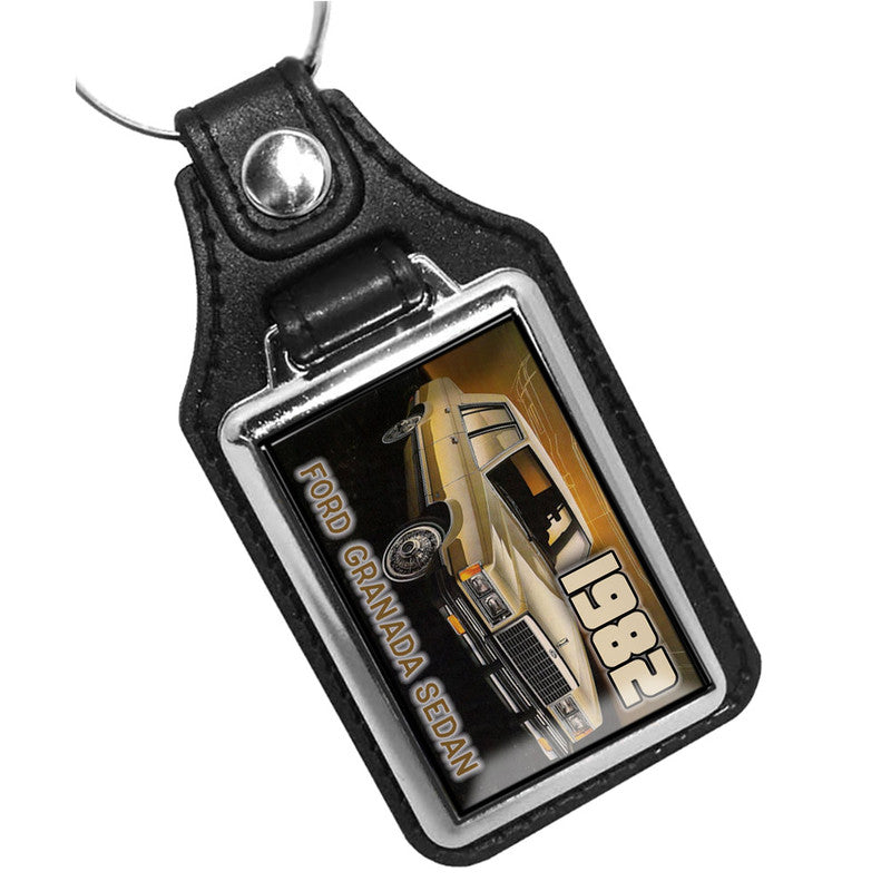 KR-1548 Key Ring - Classic 1982 Ford Granada Four Door