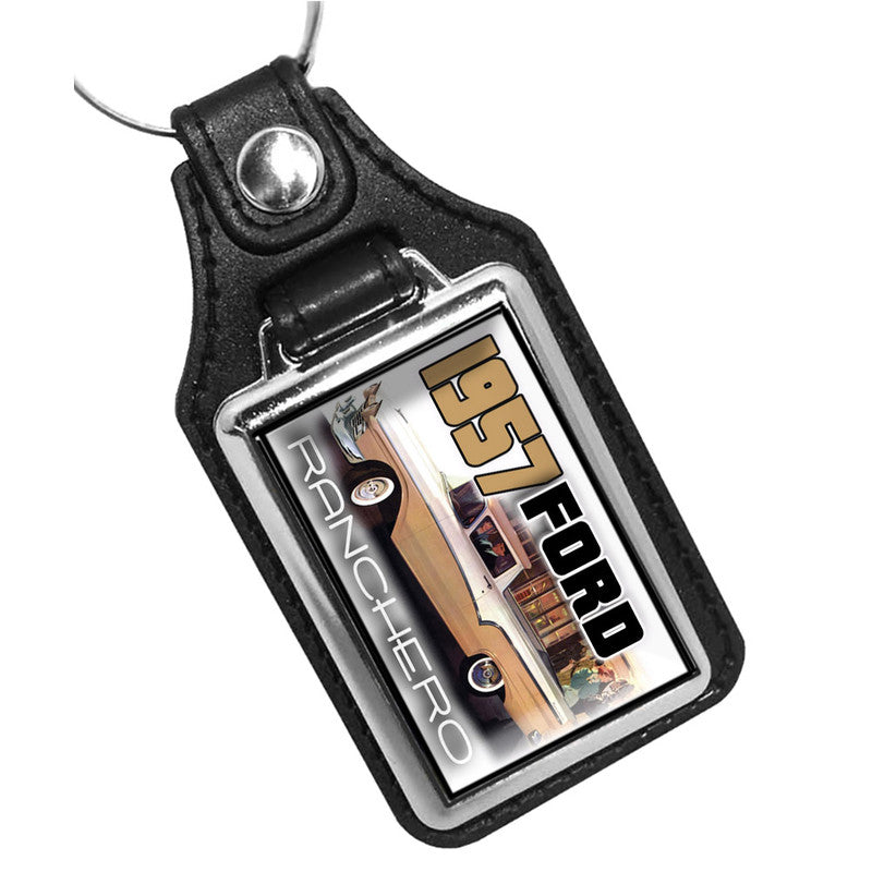 KR-1565 Key Ring - Classic 1957 Ford Ranchero Pick Up Truck