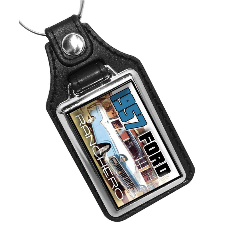 KR-1566 Key Ring - Classic 1957 Ford Ranchero Pick Up Truck