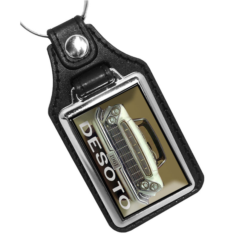 KR-1571 Key Ring - Classic 1961 DeSoto Front End Design