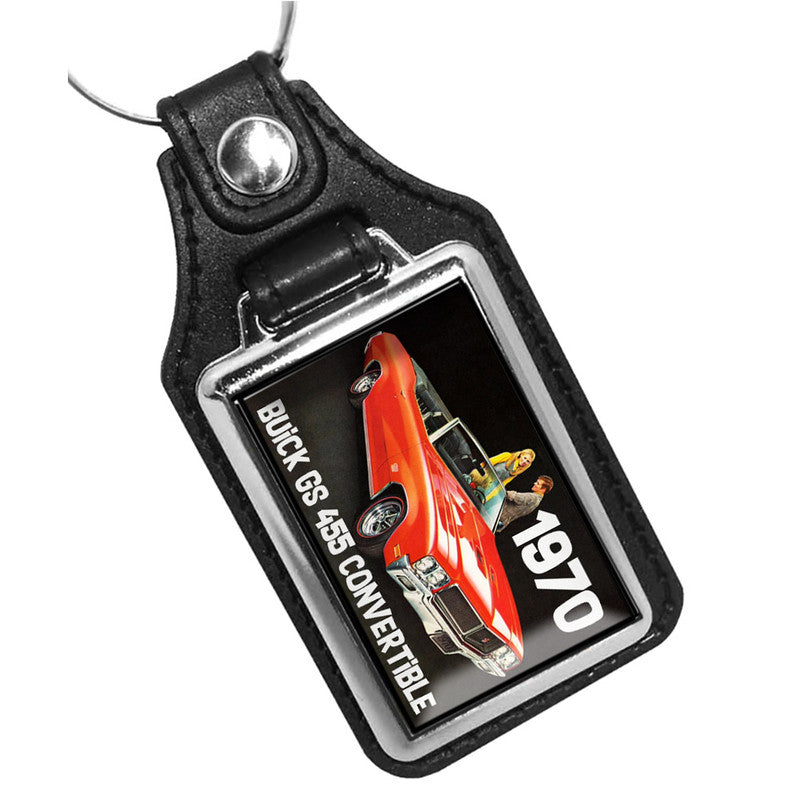 KR-1575 Key Ring - Classic 1970 Buick GS 455 Convertible