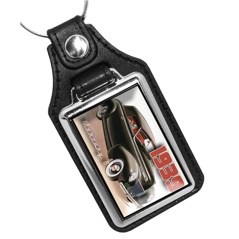 KR-1582 Key Ring - Classic 1939 Mercury Eight Coupe