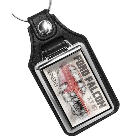 KR-1604 Key Ring - Classic 1971 Ford Falcon XT GT