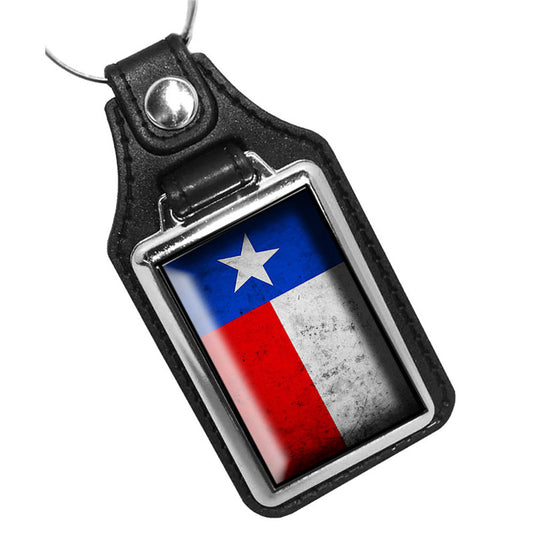 KR-1613 Key Ring - Subdued State of Texas Flag