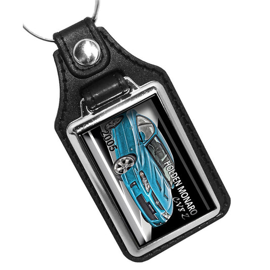 KR-1615 Key Ring - Classic 2005 Holden Monaro CV8 Z Blue
