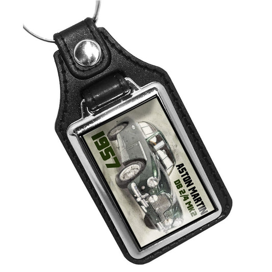 KR-1619 Key Ring - Classic 1957 Aston Martin DB2/4 MK2