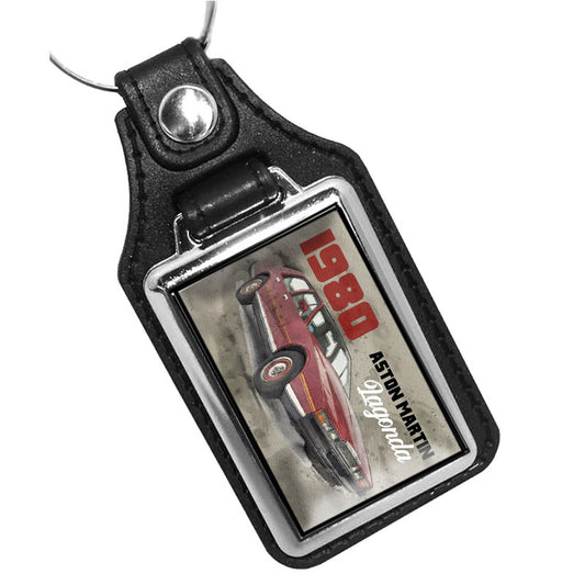 KR-1620 Key Ring - Classic 1980 Aston Martin Lagonda