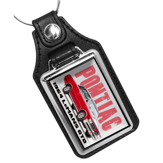 KR-1627 Key Ring - Classic 1964 Pontiac LeMans GTO Muscle Car