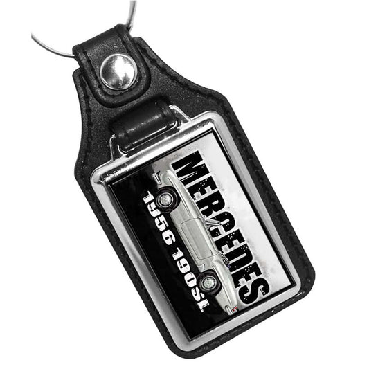 KR-1640 Key Ring - Classic 1956 Mercedes 190SL Convertible