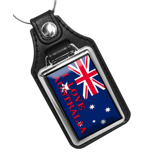 KR-1660 Key Ring - Countries of the World I Love My Australia