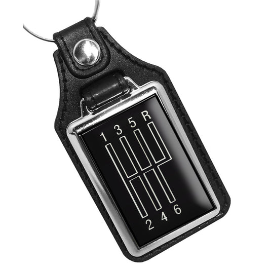 KR-168 Key Ring - 1968-1969 Six Speed Gear Pattern Camaro