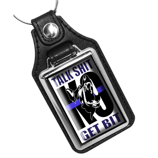 KR-1700 Key Ring - Law Enfrcement Talk Shit Get Bit