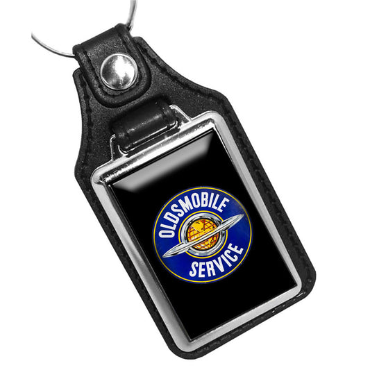 KR-1733 Key Ring - Vintage Oldsmobile Service Sign Design