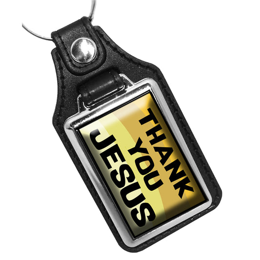 KR-1779 Key Ring - Thank You Jesus Design