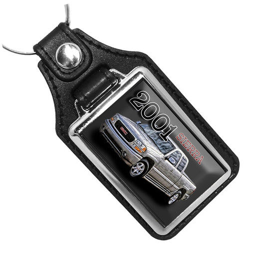 KR-1817 Key Ring - Classic 2001 GMC Sierra Pick Up Truck