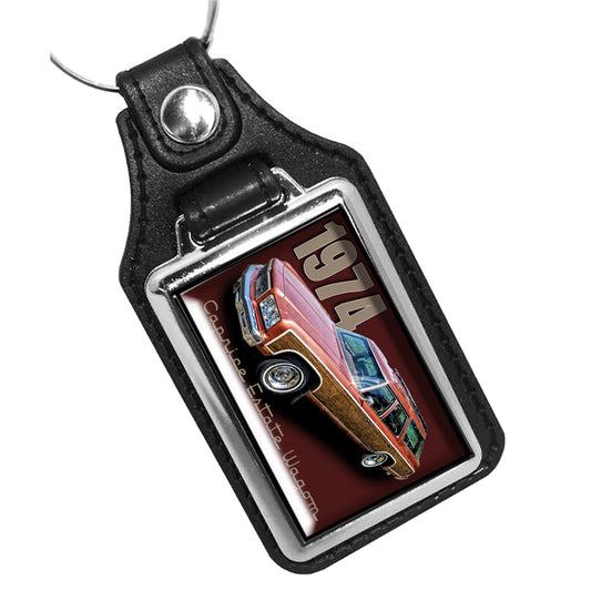 KR-1819 Key Ring - Classic 1974 Chevrolet Caprice Estate Wagon