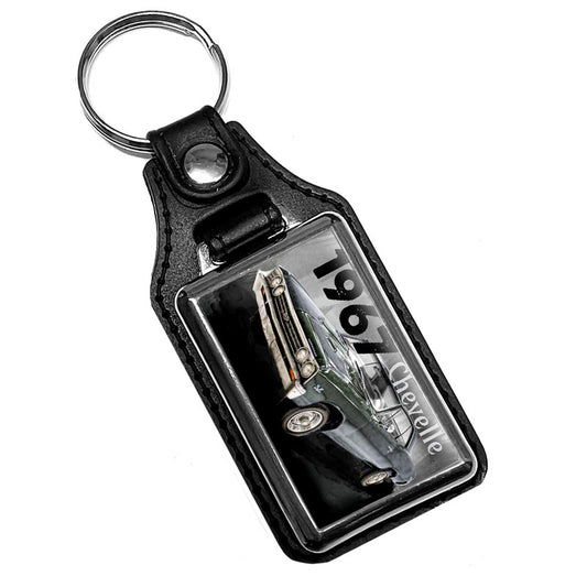 KR-1821 Key Ring - Classic 1967 Chevelle Malibu Muscle Car