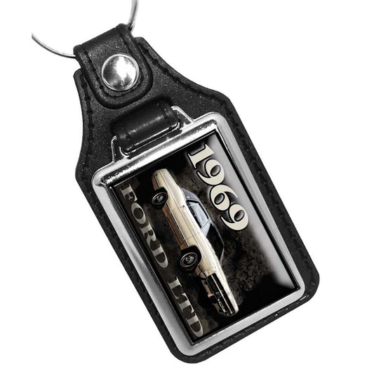 KR-1910 Key Ring - Classic 1969 Ford LTD Luxury Car