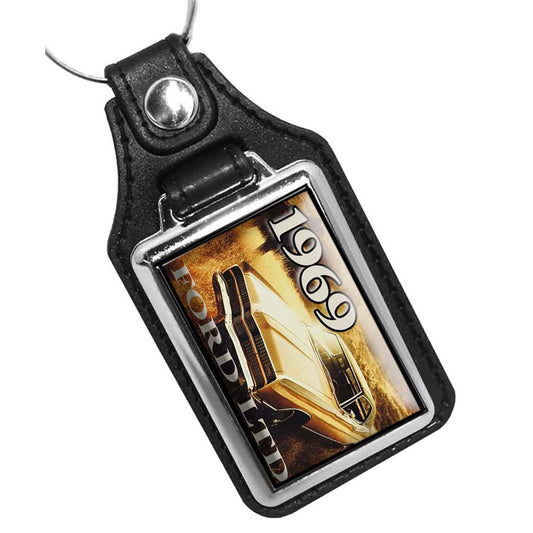 KR-1911 Key Ring - Classic 1969 Ford LTD Luxury Car
