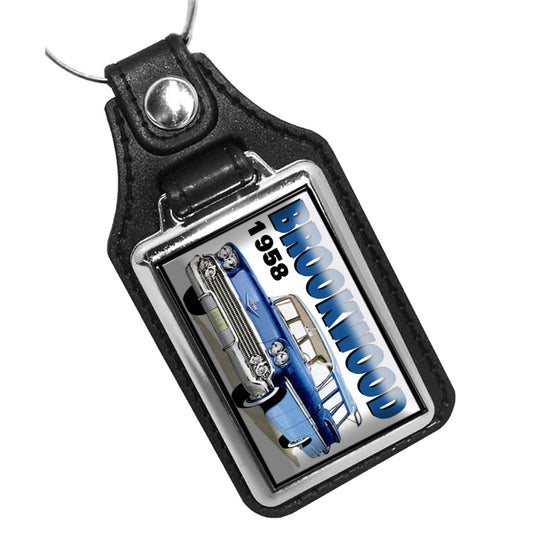KR-1931 Key Ring - Classic 1958 Chevrolet Brookwood Wagon