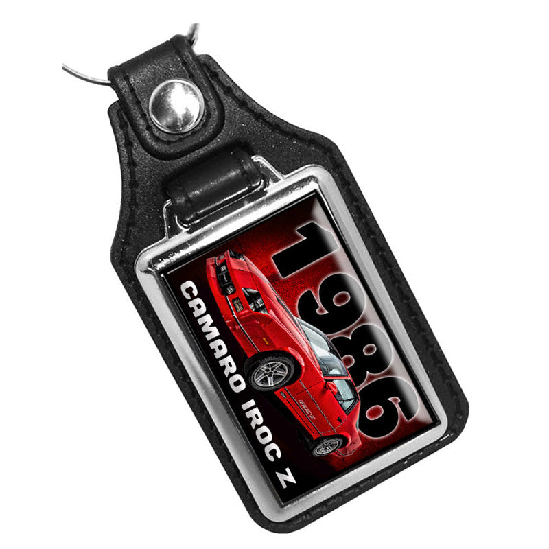 KR-1937 Key Ring - Classic 1986 Camaro IROC Z Muscle Car