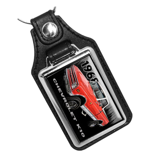 KR-1938 Key Ring - Classic 1968 Cherolet K10 Pick Up Truck