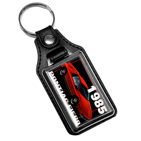 KR-1955 Key Ring - Classic 1985 Pontiac Fiero Sports Car