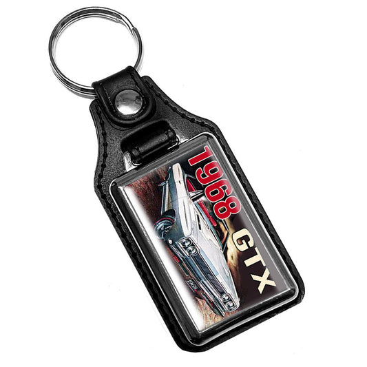 KR-1962 Key Ring - Classic 1968 Plymouth GTX Muscle Car
