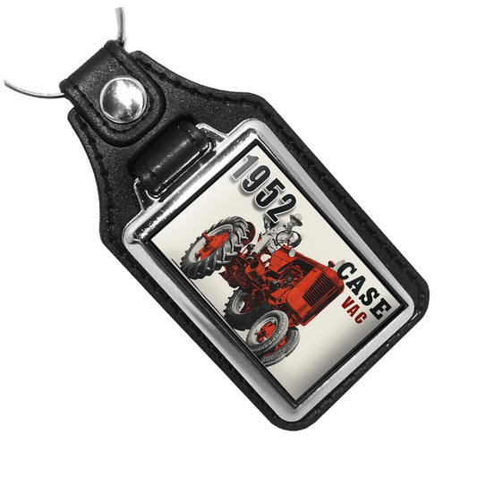 KR-1971 Key Ring - Classic 1952 Case VAC Farm Tractor