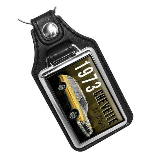 KR-1994 Key Ring - Classic 1973 Chevrolet Chevelle Station Wagon