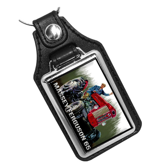 KR-1996 Key Ring - Classic 1996 Massey Ferguson 65 Farm Tractor