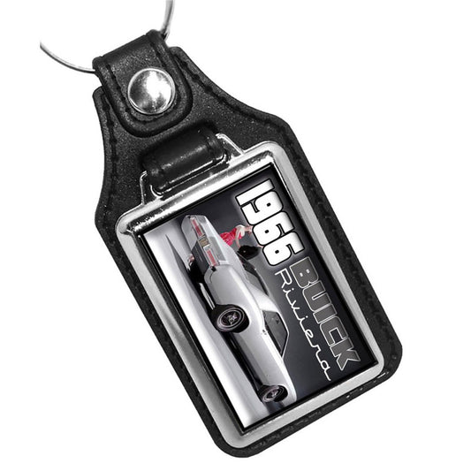 KR-2027 Key Ring - Classic 1966 Buick Riviera Luxury Car