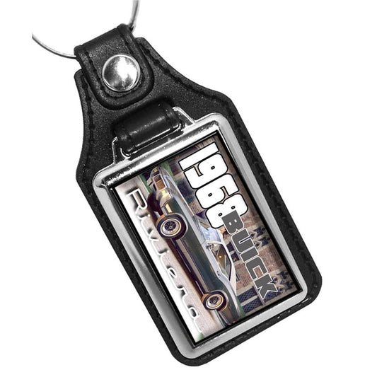 KR-2028 Key Ring - Classic 1966 Buick Riviera Luxury Car
