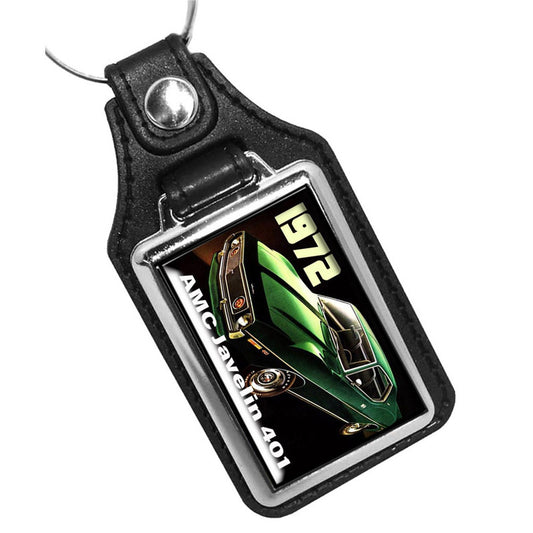 KR-2033 Key Ring - Classic 1972 AMC Javelin AMX 401