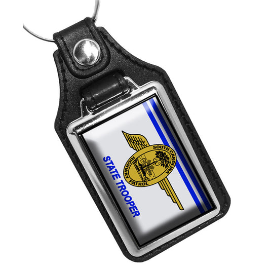 KR-233-1 Key Ring - Law Enforcement South Carolina Trooper