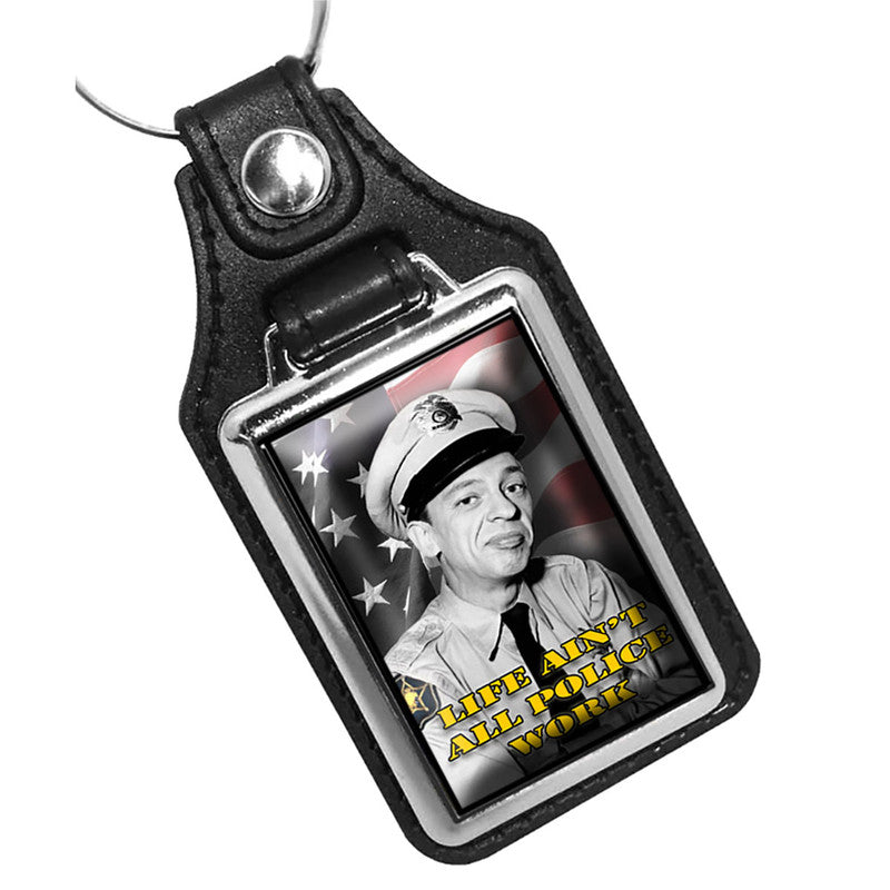 KR-256  Key Ring - Barney Fife Mayberry Sheriff's Office