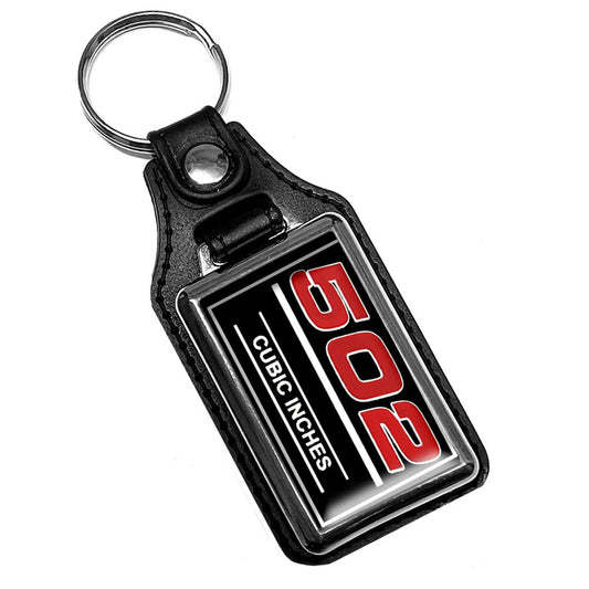KR-283 Key Ring - Corvette Engine 502 Cubic inches