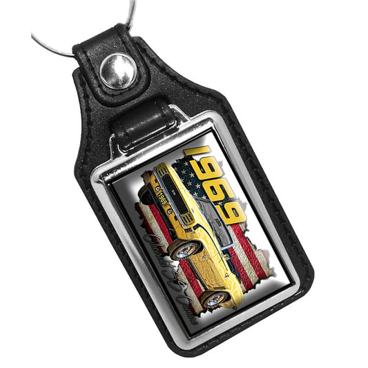KR-288 Key Ring - Classic 1969 Camaro RS Convertible
