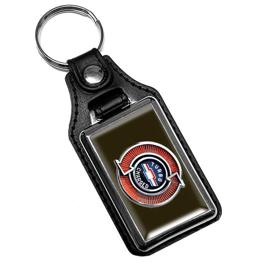 KR-300-2 Key Ring - Classic 1963 Corvair Emblem Design