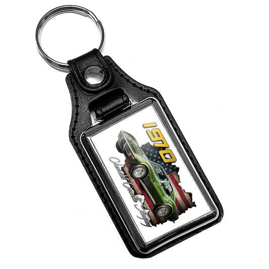 KR-305 Key Ring - Classic 1970 Corvette Stingray