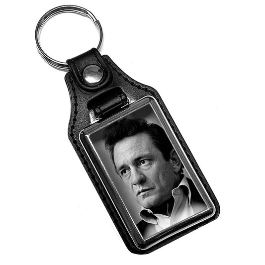 KR-322 Key Ring - Music Country Music Singer Johnny Cash