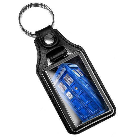 KR-324 Key Ring - TV Tardis Telephone Booth Design