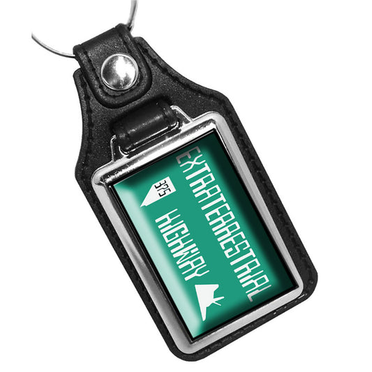 KR-3268 Key Ring - Novelty Design Extra Terrestrial Highway