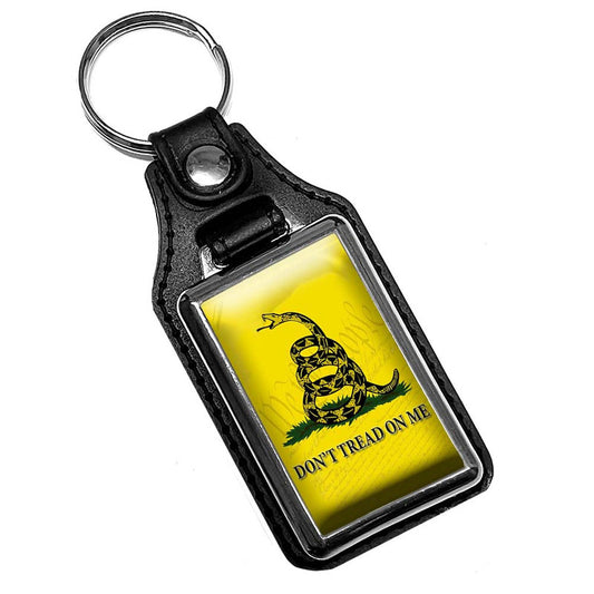 KR-329 Key Ring - Gadsden Flag Don't Tread On Me